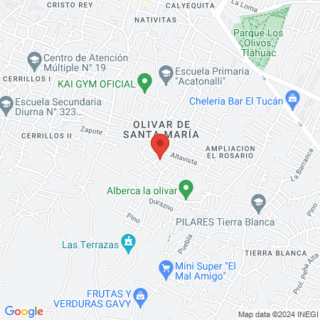 Brenda Bc Maquillista Profesional y Lashista. map