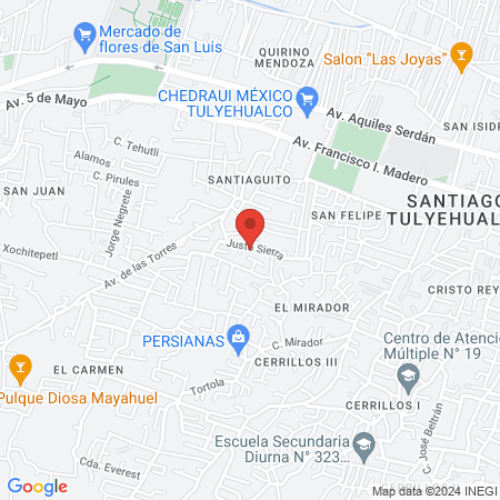 Andrómeda Salón map