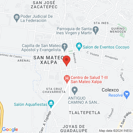 ESTÉTICA ALEJANDRA map