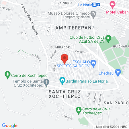 MJ Centro de Capacitación de uñas map