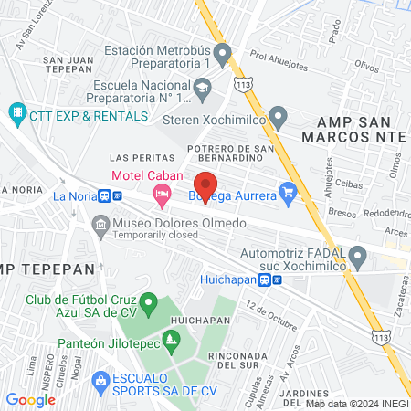 Depósito Dental Olvera map