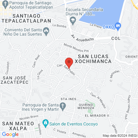 C.D Javier Herrera Becerril map