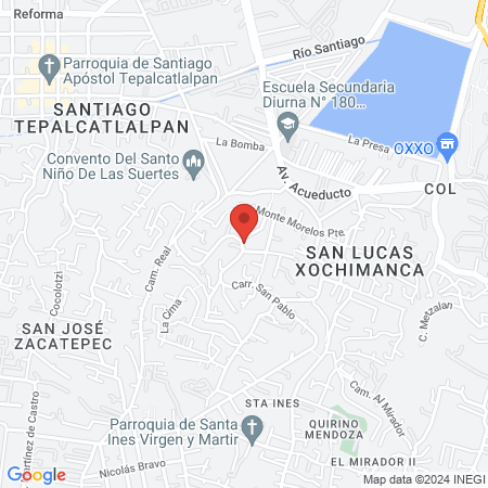 Consultorio Dra Lupita map