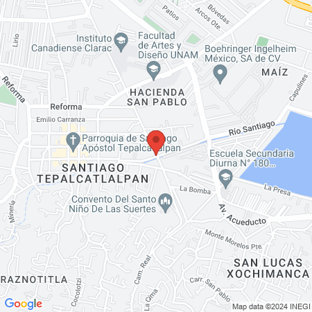 Centro De Atencion Del Pie map