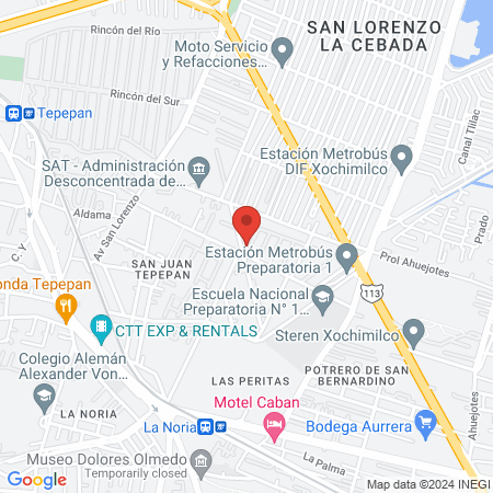 Perez Ortega Patricia map