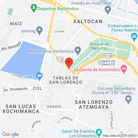 Estética Unisex Fer map