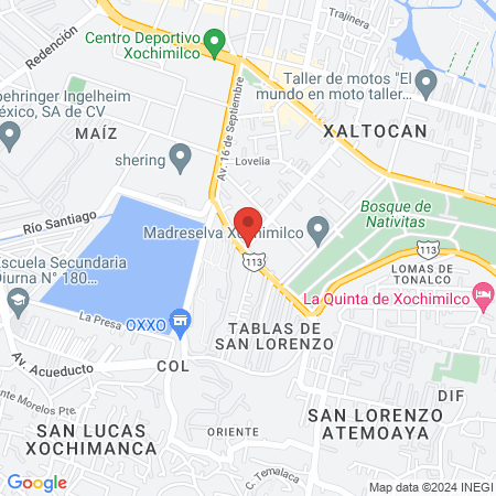 Pediatra Dr. Vladímir Moreno Pimentel map