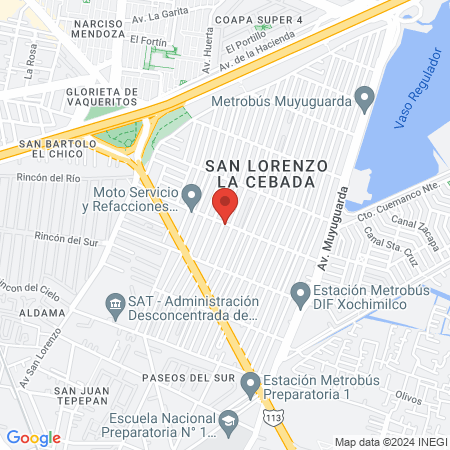 La Pestañeria by Zyanya map