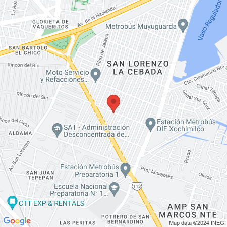 Estética Glamour map