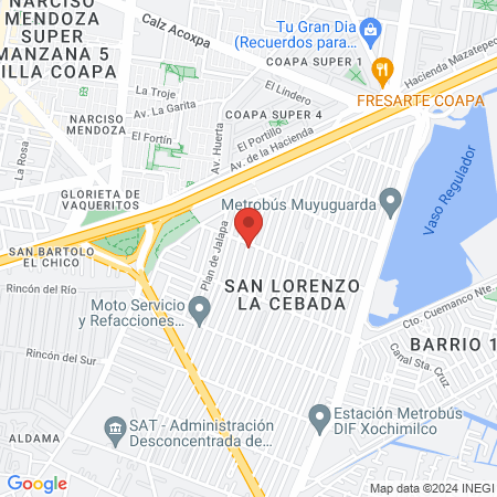 Consultorio II Dr. Sainz map