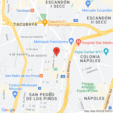 Collado Rodriguez Alberto Dr map