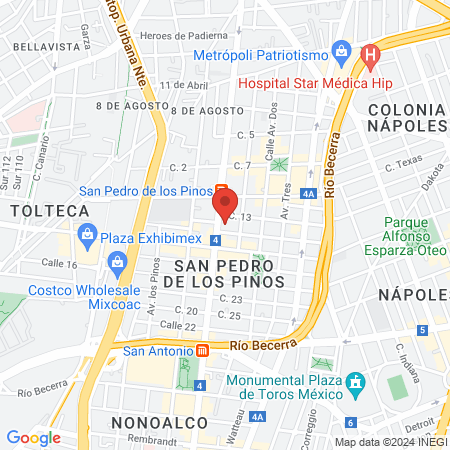 Salas Carrillo Eduardo map