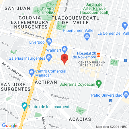 Barbería Capobranco Cdmx map