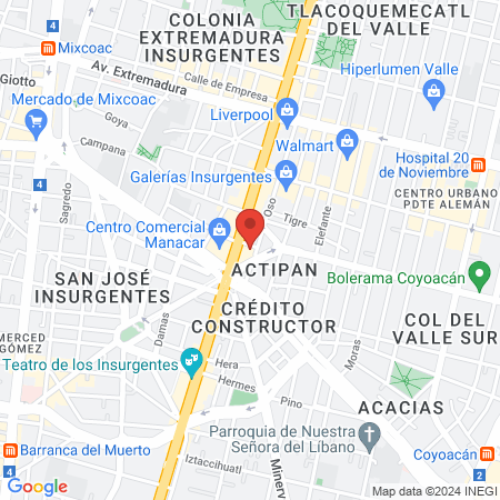 Raya Boxing Studio Sur map