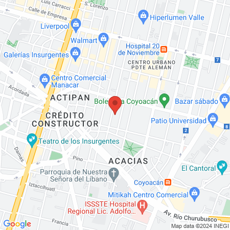 Salud Dental Integral map
