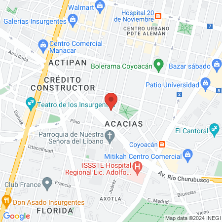 Medical Wellness MX map