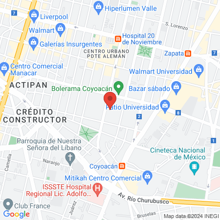 Procesos de Sangre map