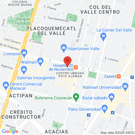 CLINICA VETERINARIA MICHELLE map