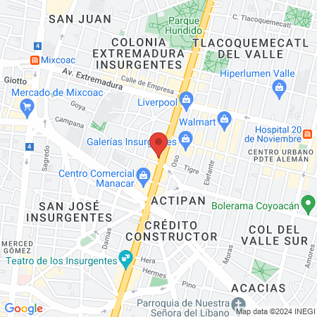 Mandala’s Spa & Salón map