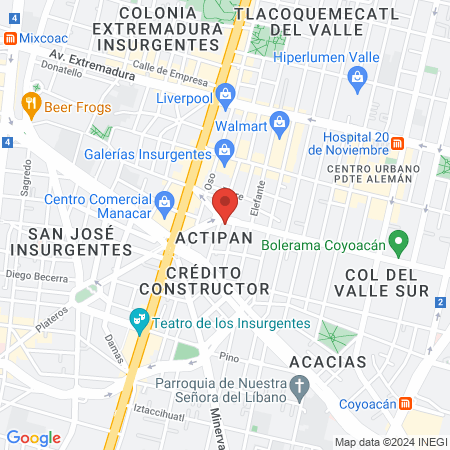 Consultorío Dental S.A. de C.V. map