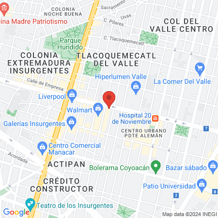 Empire Clínica Veterinaria map