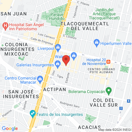 Consultorio Dental Parra map