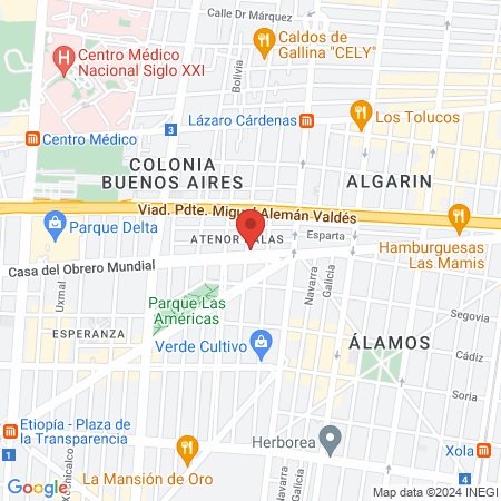 La Barbería de la Ciudad map