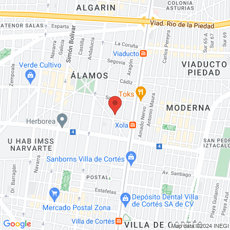 Consultorio Dental Niños Héroes map