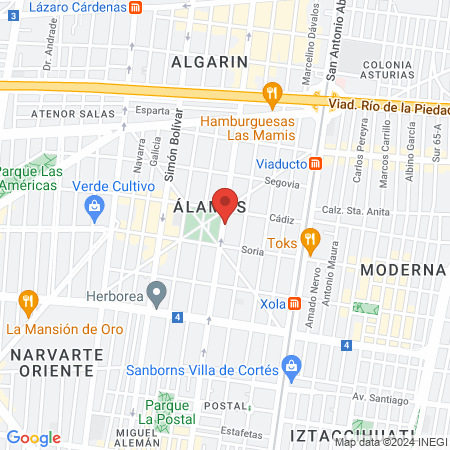 Cirujano General Dr De Lachica Giles Victor Manuel map