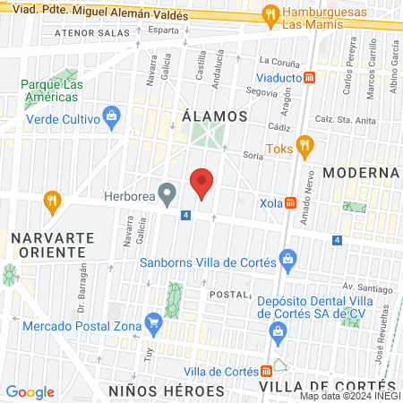 Contigo Salud Sexual para la Mujer (ILE) map