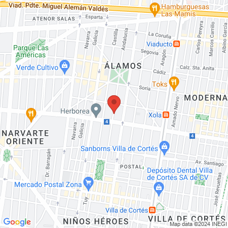 GRUPO MÉDICO ANDALUCÍA map