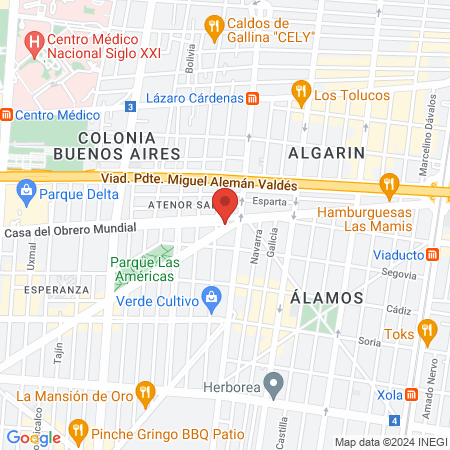 Hospital Veterinario Médica Animal 24 hrs map