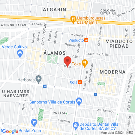 Cu Orejan Isabel map