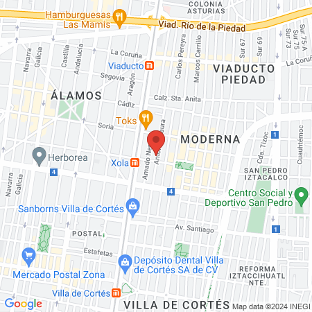 Pulso Animal Clínica Veterinaria map