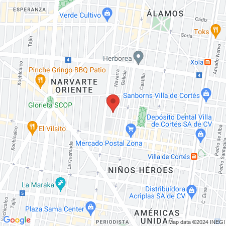 Clínica dental - Vida dental navarra map