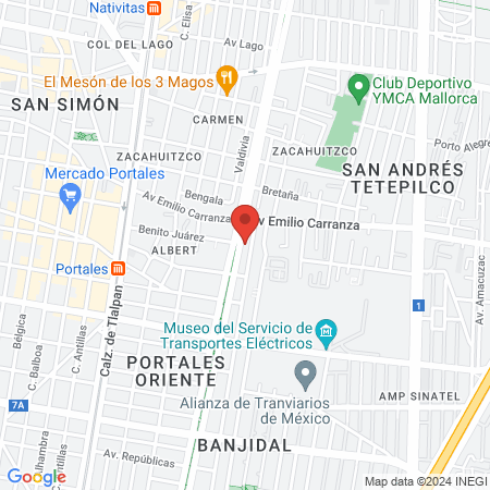 Maquillajes Lulú map