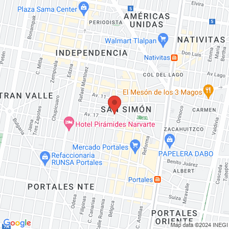 Tiffany Nails &Beauty map