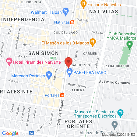 Clínica Dental kököa map