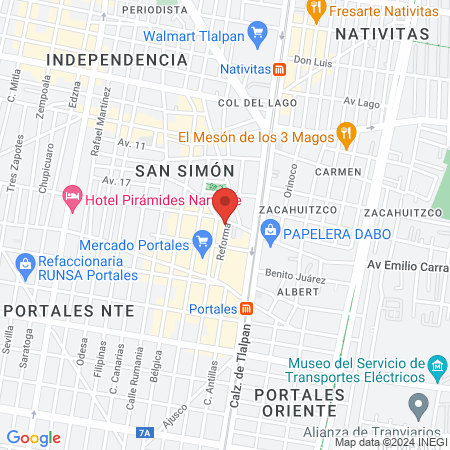 Clinica Veterinaria DnC Medical Care map