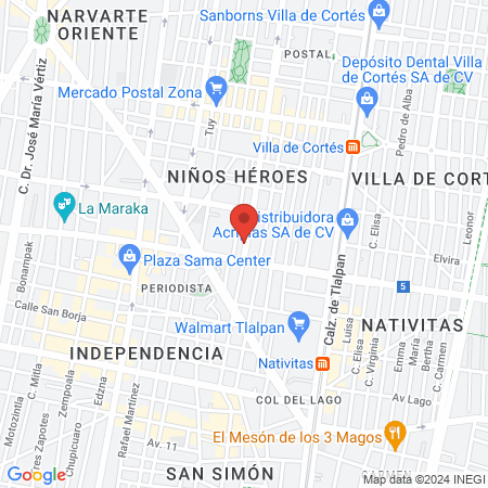Clínica Dental Paredes map