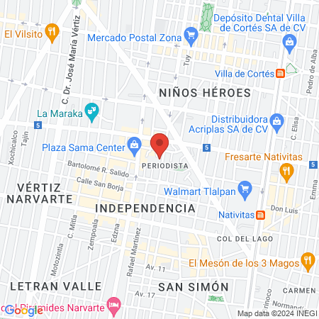 DENTOFACIAL BOLIVAR map
