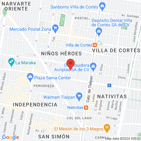 Podología Integral Especializada map