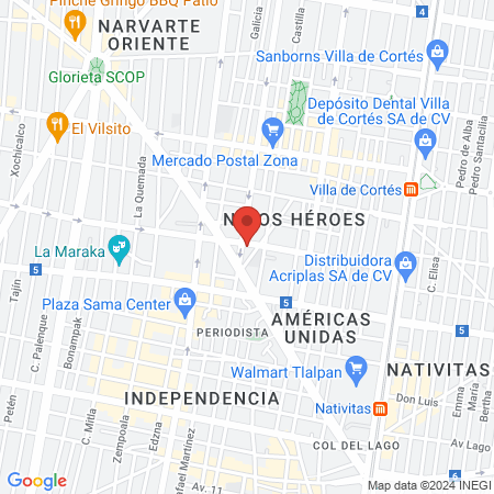 Veterinaria OREJAS Y PATAS map