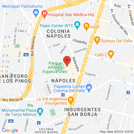 Blossom Spa Beauty & Body map