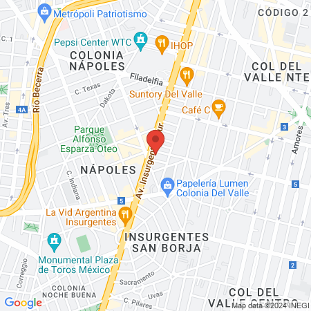 Hit Hard Insurgentes map