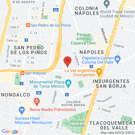 Sanchez Robles Francisco Javier Dr map
