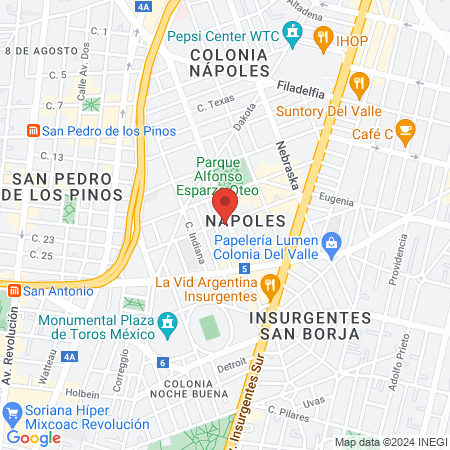 Médico internista map