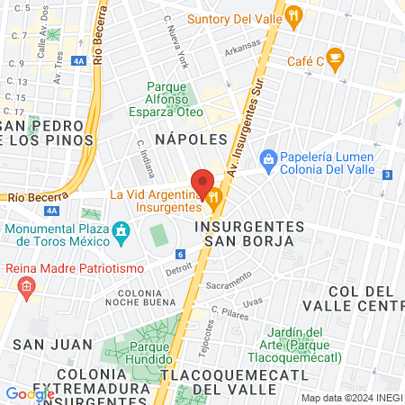 Consejo Mexicano De Radiologia E Imagen, A.C. map