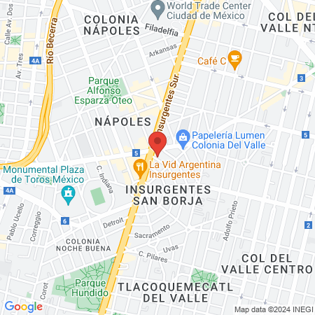 Dr. Luis Angel Palma Flores Ginecólogo map