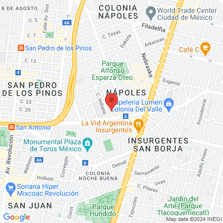 Fisioterapia deportiva y ortopedia map